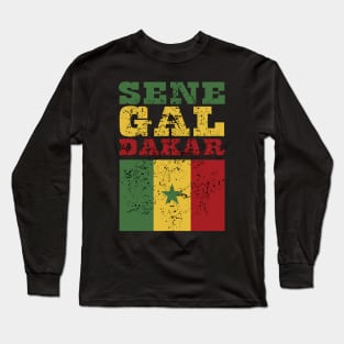 Flag of Senegal Long Sleeve T-Shirt